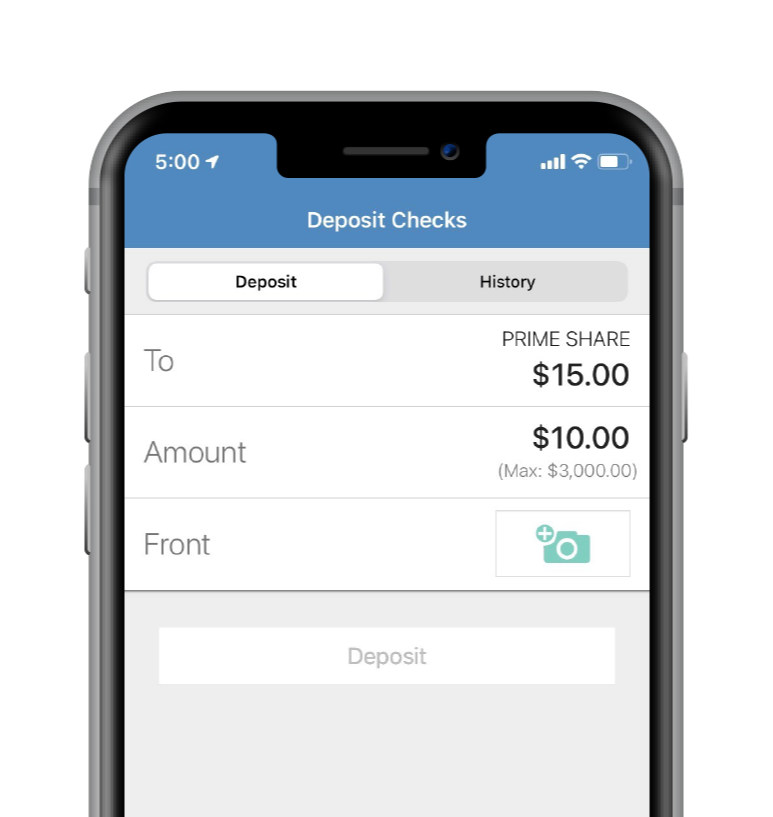 Mobile Check Deposit