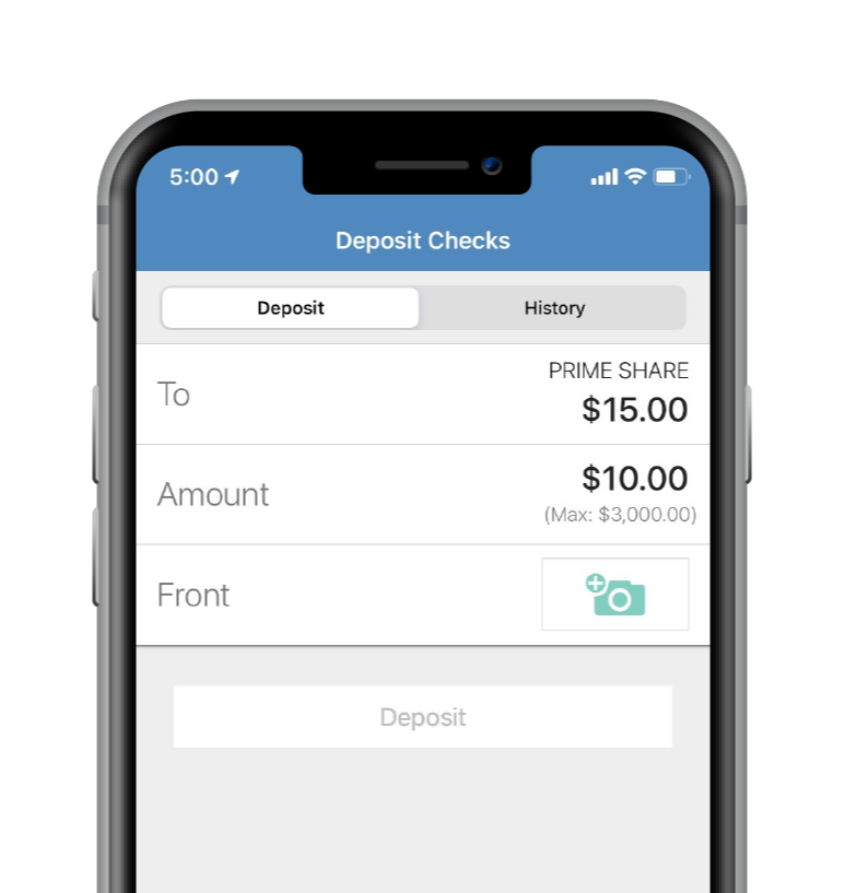 Mobile Check Deposit