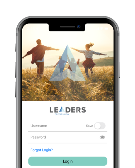 LeadersCU-Mobile-App-iPhone-Login-Screen