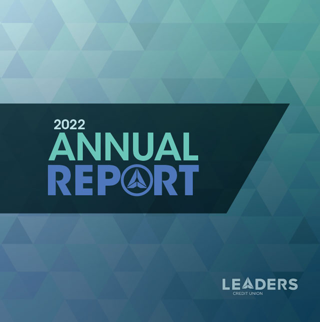 Leaders Annual Report Cover